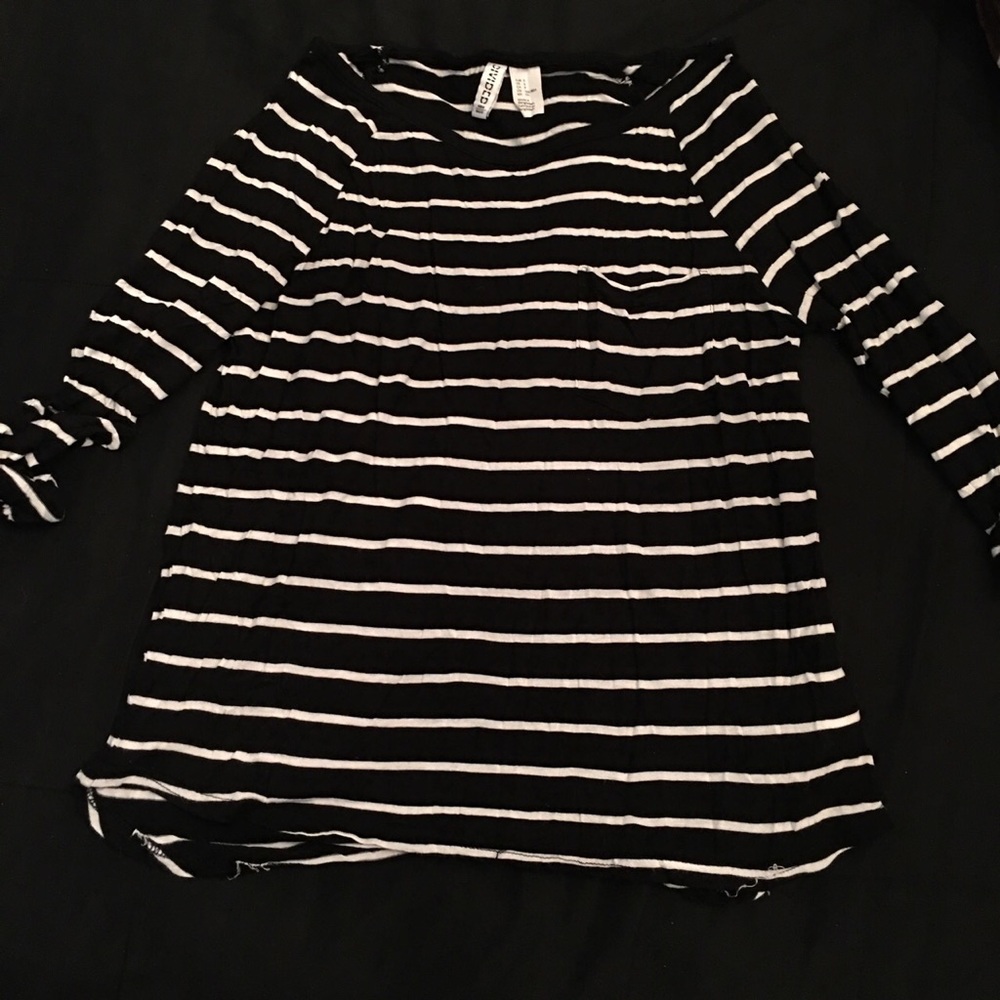 H&M stripped shirt